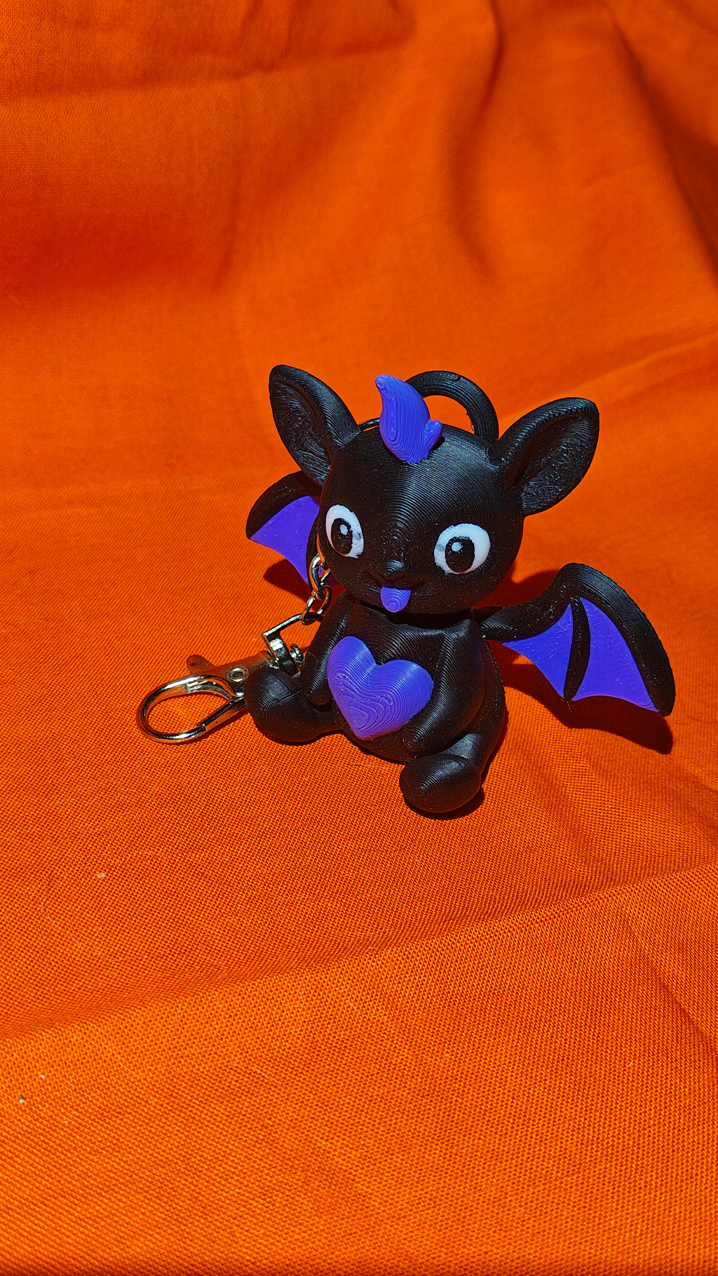 Bat creature keychain