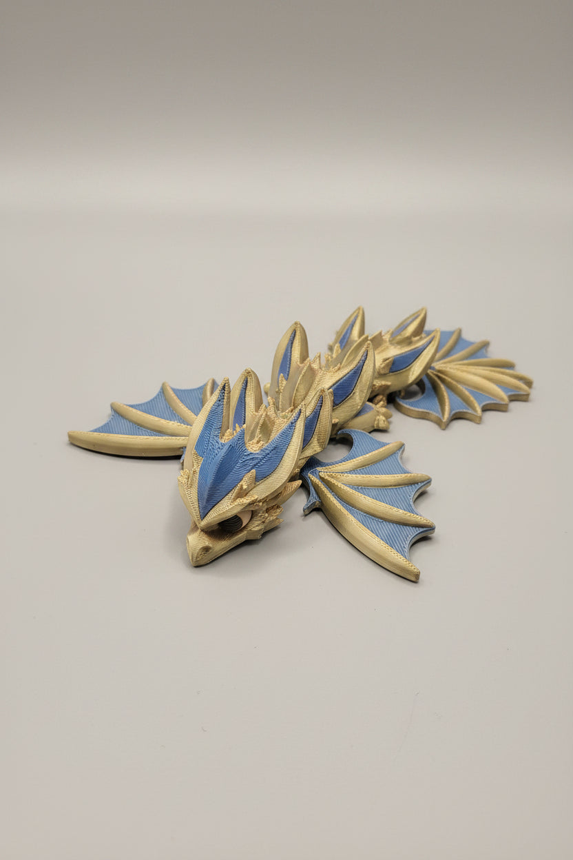 Articulated winged dragons