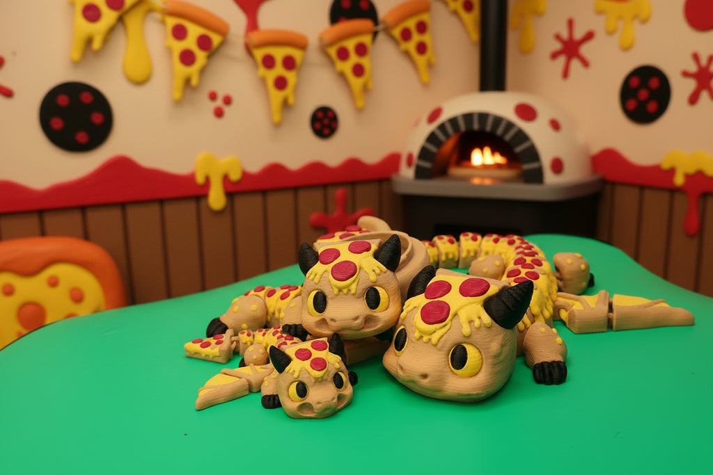 Pizza fidget companion Clicker