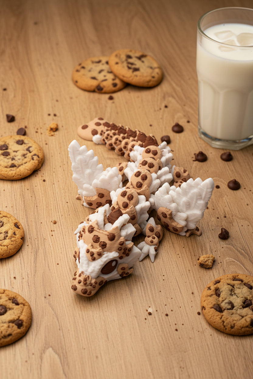 Cookies and milk Dragon
