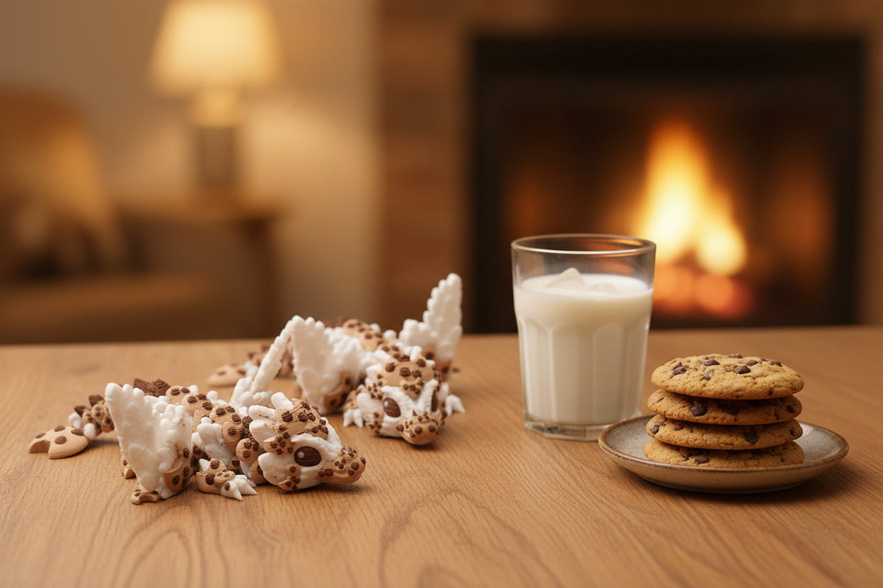 Cookies and milk Dragon